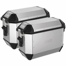 GIVI KUFOR BOČNÝ TREKKER ALASKA 36L STRIEBORNÝ, DVOJBALENIE