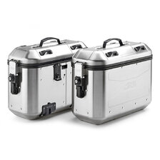 GIVI TREKKER DOLOMITI SADA BOČNÝCH KUFROV STRIEBORNÁ 36 L DLMK36APACK2