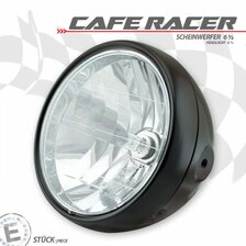 HS MOTO HLAVNÉ SVETLO 6-1/2'' CAFE RACER, H4