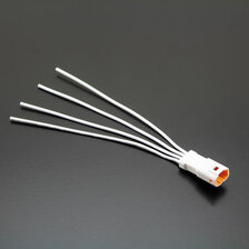 HS MOTO ADAPTERKÁBEL 4-ZÁSTRČKA SAMEC