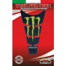 QUATTROERRE NÁLEPKA NA NÁDRŽ CARBONOVÁ S LOGOM MONSTER