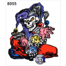 QUATTROERRE NÁLEPKA JOKER 14X16CM