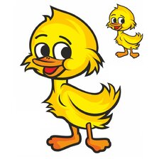 QUATTROERRE NÁLEPKA KÁČATKO