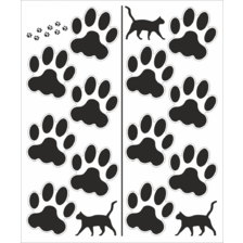 QUATTROERRE NÁLEPKA LABKY A MAČKY