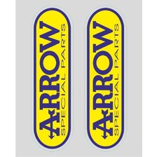 QUATTROERRE NÁLEPKA NA VÝFUK S LOGOM ARROW