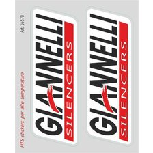 QUATTROERRE NÁLEPKA NA VÝFUK S LOGOM GIANNELLI