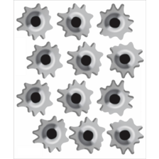 QUATTROERRE NÁLEPKA PRIESTREL