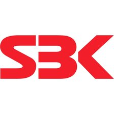 QUATTROERRE NÁLEPKA SBK 12CM - ČIERNA