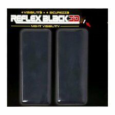 QUATTROERRE NÁLEPKY 3D REFLEXNÉ ČIERNE