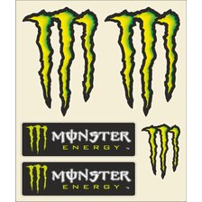 QUATTROERRE NÁLEPKY MONSTER 5KS