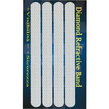 QUATTROERRE REFLEXNÉ NÁLEPKY BIELE