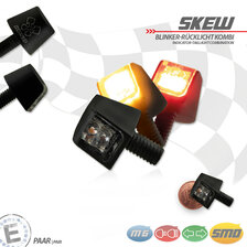 HS MOTO LED SMD SMEROVKY SKEW S KONCOVÝMI SVETLAMI