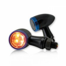 HS MOTO LED SMEROVKY JACK MODRÉ S KONCOVÝMI SVETLAMI