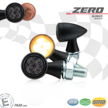 HS MOTO LED SMEROVKY ZERO ČIERNE