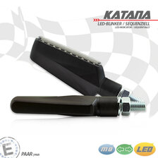 HS MOTO SEKVENČNÉ LED SMEROVKY RL KATANA