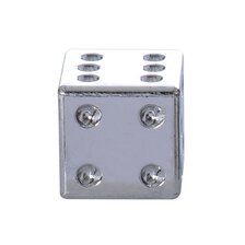 OXFORD ČIAPOČKY NA VENTIL KOCKY STRIEBORNÉ