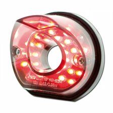HS MOTO LED BRZDOVÉ SVETLO ''PIPE''