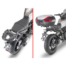 GIVI ZADNÝ NOSIČ KUFRA BENELLI LEONCINO 800 (22-23) 8713FZ