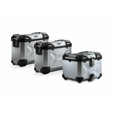 SW MOTECH TRAX ADV SADA KUFROV BMW R 1300 GS (23-) STRIEBORNÁ