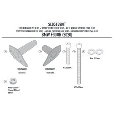 GIVI SADA NA MONTÁŽ PADACÍCH PROTEKTOROV SLD01 BMW F 900 R (20) SLD5139KIT