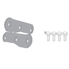 GIVI KIT NA MONTÁŽ PL4114 / PLX4114 / TE4114 PRE KAWASAKI VERSYS 650 (15-23) 4114KIT