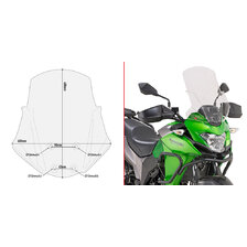 GIVI PLEXI KAWASAKI VERSYS-X 300 (17-23) D4121ST