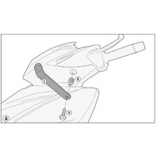 GIVI KIT NA MONTÁŽ PLEXI 440A/441A A6106A