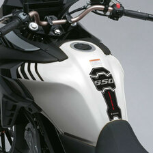 Tankpad V-Strom 650 Red