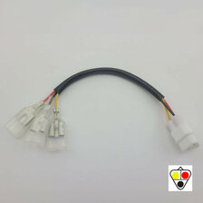 HS MOTO ADAPTÉROVÝ KÁBEL PRE ZADNÉ LED SVETLO SUZUKI GSX8-S / GSX-R