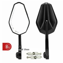 HS MOTO KONCOVÉ SPÄTNÉ ZRKADLÁ SOLID 1