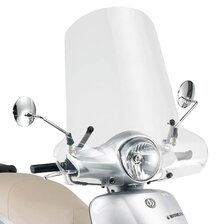 GIVI PLEXI FIDDLE II 50-125 (09-14) / SYM II 50-125 (15-23) 293A