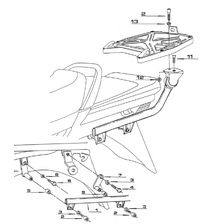 GIVI DRŽIAK MONORACK YAMAHA FJ1100-1200 297F