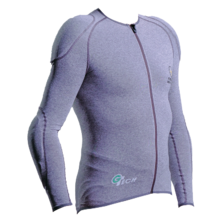 FORCEFIELD CHRÁNIČ BUNDA GTECH L2 ŠEDÁ