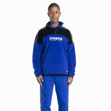 YAMAHA UNISEX FLÍSOVÁ MIKINA PADDOCK BLUE