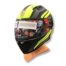SHIRO INTEGRÁLNA PRILBA SH-881 SV MOTEGI ČIERNA FLUO ŽLTÁ