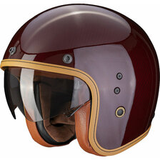 SCORPION PRILBA BELFAST EVO CARBON SOLID RED