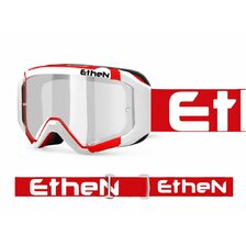 ETHEN MX OKULIARE PRISMIS BIELO-ČERVENÉ S ČÍRIM SKLOM