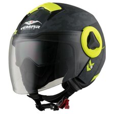 VEMAR PRILBA BREEZE CAMO MATT GREY/FLUO YELLOW (D)