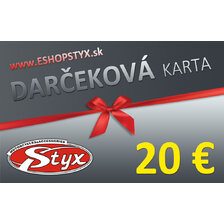 DARČEKOVÁ KARTA NA ESHOP V HODNOTE 20 €
