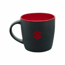 SUZUKI ČIERNY HRNČEK S LOGOM