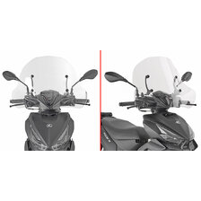 GIVI TRANSPARENTNÉ PLEXI KYMCO MICARE 125 (26) 6135A