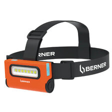 BERNER ČELOVÁ LAMPA 2V1 AKU USB-C 