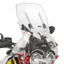 GIVI TRANSPARENTNÉ POSUVNÉ PLEXI MOTO GUZZI V85 TT (19-23)