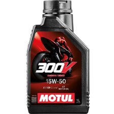 MOTUL 300V 100% SYNTETICKÝ ESTEROVÝ OLEJ 15W50 4T FL 1L