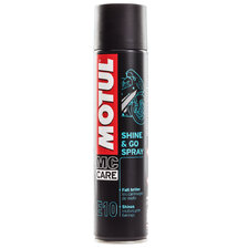 MOTUL E10 SHINE & GO SPRAY ČISTIACI PROSTRIEDOK 400ml