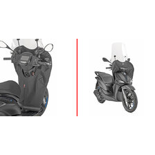 GIVI WIND TECH-X OCHRANNÝ NÁVLEK PIAGGIO LIBERTY 50-125-150 (25-26) WEC5623