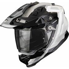 SCORPION PRILBA ADF-9000 AIR PATROL BLACK/SILVER