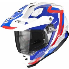 SCORPION PRILBA ADF-9000 AIR PATROL WHITE-BLUE-RED