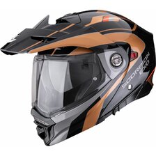 SCORPION PRILBA ADX-2 KAMPS BLACK/COPPER