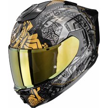 SCORPION PRILBA EXO-1500 AIR APUS BLACK/GREY/GOLD
